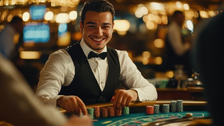 Tampilan permainan Wild Bandito dengan simbol-simbol bertema barat di platform rodajitu